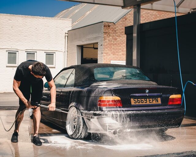 how to wash car living in apartment